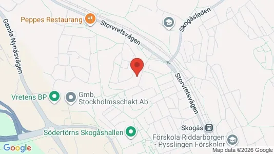 Apartments for rent i Huddinge - kort over placeringen