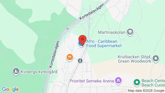 Apartments for rent i Gothenburg East - kort over placeringen