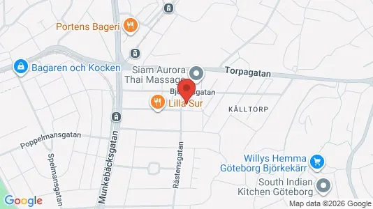 Apartments for rent i Örgryte-Härlanda - kort over placeringen