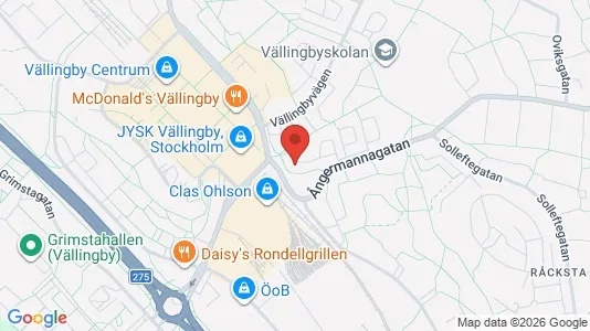 Apartments for rent i Stockholm West - kort over placeringen