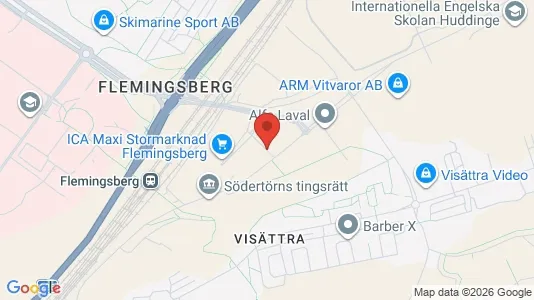 Apartments for rent i Huddinge - kort over placeringen