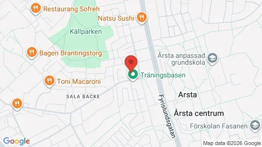 Apartments for rent i Uppsala - kort over placeringen