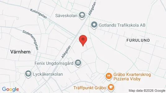 Apartments for rent i Gotland - kort over placeringen