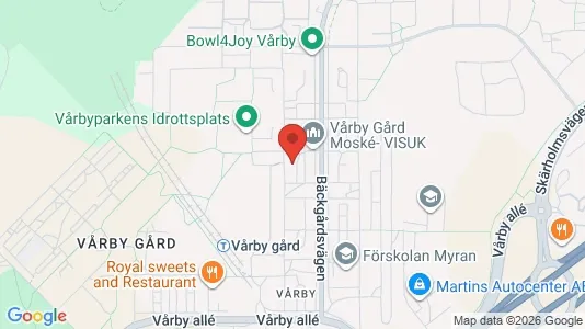 Apartments for rent i Huddinge - kort over placeringen