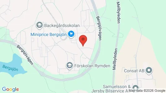 Apartments for rent i Gothenburg East - kort over placeringen