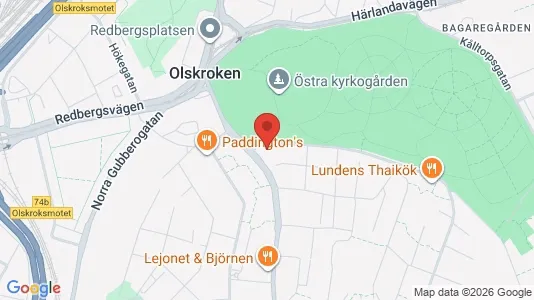 Apartments for rent i Örgryte-Härlanda - kort over placeringen