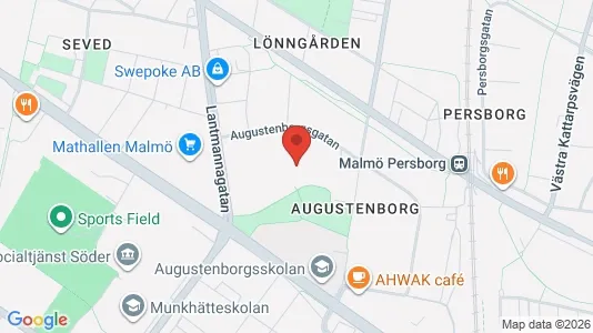 Apartments for rent i Sofielund - kort over placeringen