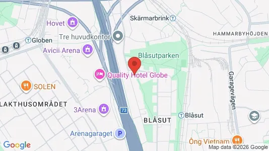 Apartments for rent i Stockholm South - kort over placeringen