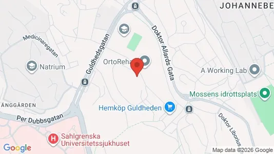 Apartments for rent i Gothenburg City Centre - kort over placeringen