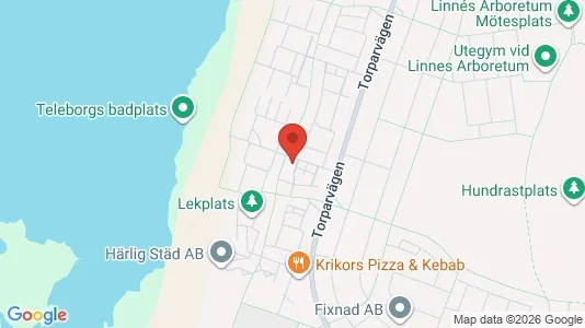 Apartments for rent i Växjö - kort over placeringen