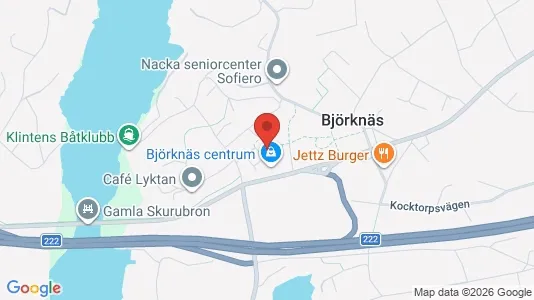 Apartments for rent i Nacka - kort over placeringen