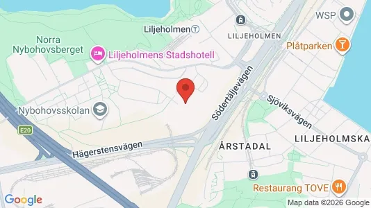 Apartments for rent i Södermalm - kort over placeringen