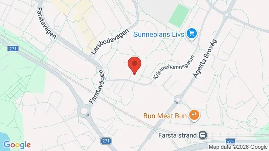 Apartments for rent i Stockholm South - kort over placeringen