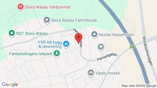 Apartments for rent i Upplands Väsby - kort over placeringen