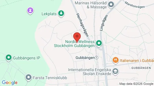 Apartments for rent i Stockholm South - kort over placeringen