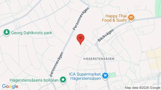 Apartments for rent i Stockholm South - kort over placeringen