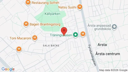 Apartments for rent i Uppsala - kort over placeringen