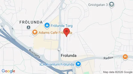 Apartments for rent i Askim-Frölunda-Högsbo - kort over placeringen