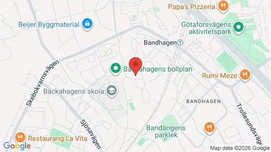 Apartments for rent i Stockholm South - kort over placeringen