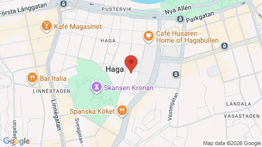 Apartments for rent i Gothenburg City Centre - kort over placeringen