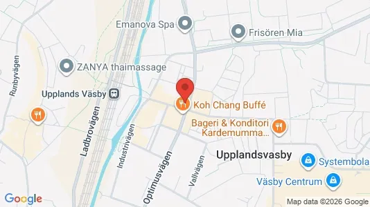 Apartments for rent i Upplands Väsby - kort over placeringen