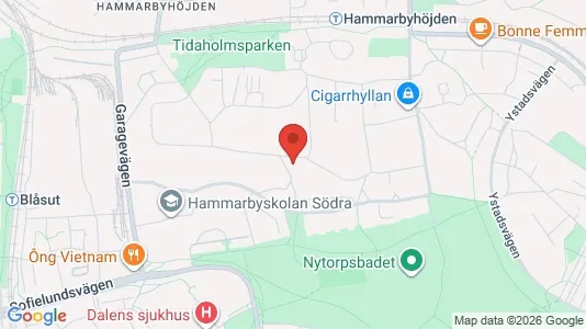 Apartments for rent i Stockholm South - kort over placeringen