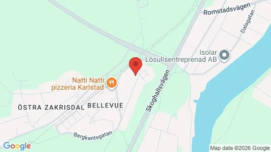 Apartments for rent i Karlstad - kort over placeringen