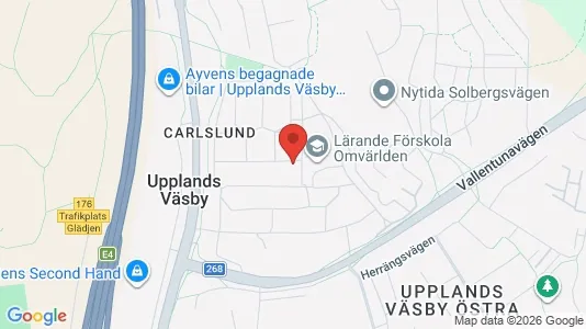Apartments for rent i Upplands Väsby - kort over placeringen