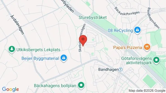 Apartments for rent i Stockholm South - kort over placeringen