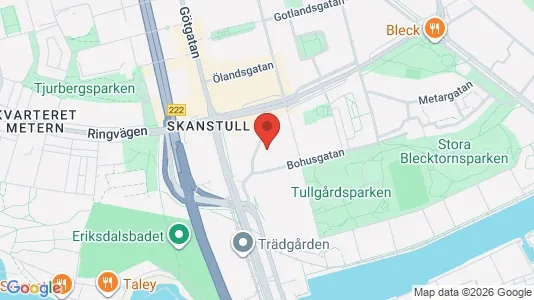 Apartments for rent i Södermalm - kort over placeringen