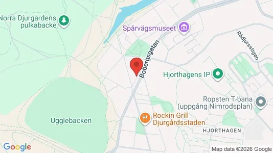Apartments for rent i Gärdet/Djurgården - kort over placeringen