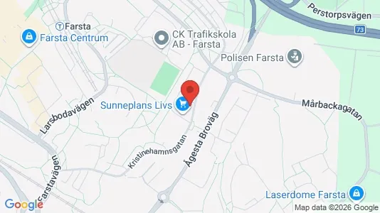 Apartments for rent i Stockholm South - kort over placeringen