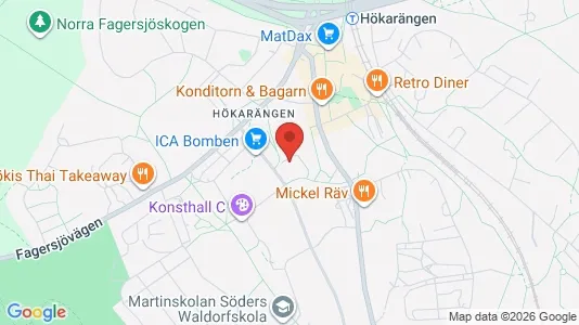 Apartments for rent i Stockholm South - kort over placeringen