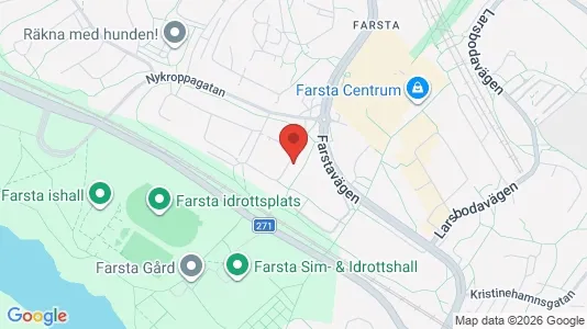 Apartments for rent i Stockholm South - kort over placeringen