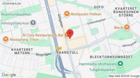 Apartments for rent i Södermalm - kort over placeringen