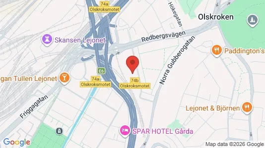 Apartments for rent i Örgryte-Härlanda - kort over placeringen