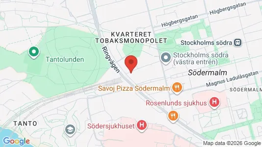 Apartments for rent i Södermalm - kort over placeringen
