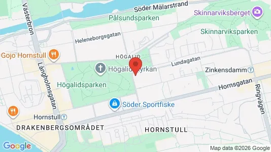 Apartments for rent i Södermalm - kort over placeringen