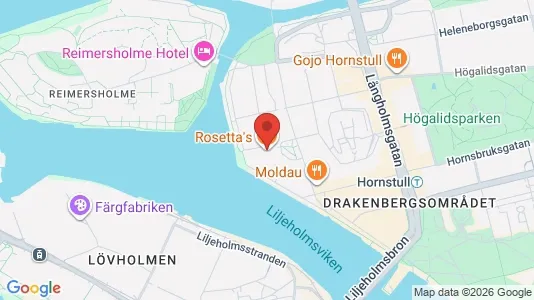 Apartments for rent i Södermalm - kort over placeringen