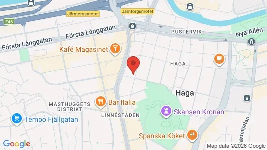 Apartments for rent i Gothenburg City Centre - kort over placeringen