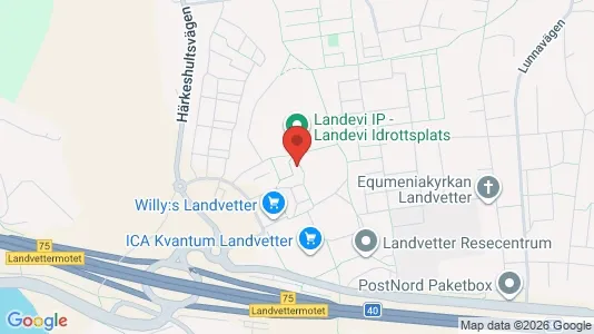 Apartments for rent i Härryda - kort over placeringen