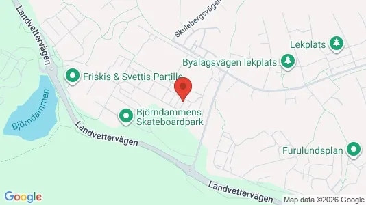 Apartments for rent i Partille - kort over placeringen