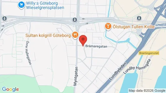 Apartments for rent i Lundby - kort over placeringen