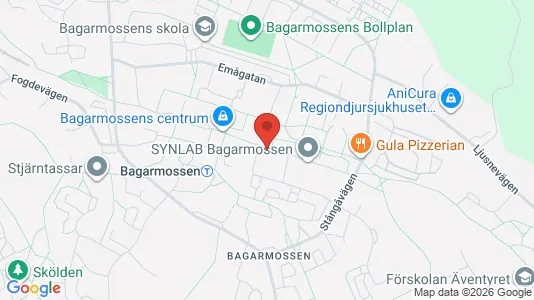 Apartments for rent i Stockholm South - kort over placeringen