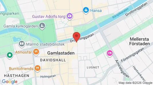 Apartments for rent i Malmö City - kort over placeringen