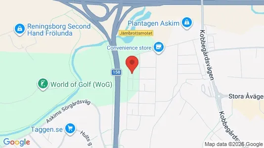 Apartments for rent i Askim-Frölunda-Högsbo - kort over placeringen