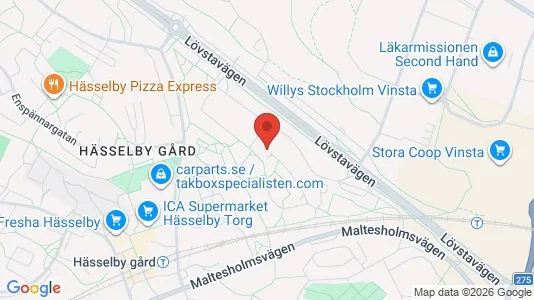 Apartments for rent i Stockholm West - kort over placeringen