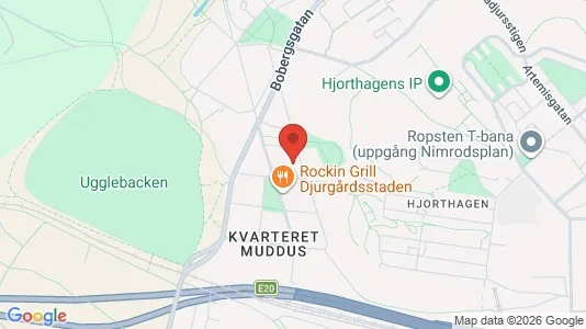 Apartments for rent i Gärdet/Djurgården - kort over placeringen