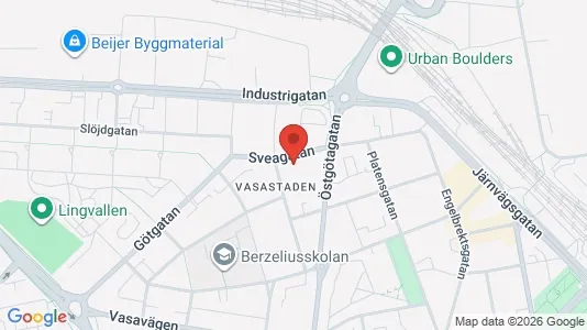 Apartments for rent i Linköping - kort over placeringen