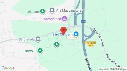 Apartments for rent i Kungsbacka - kort over placeringen